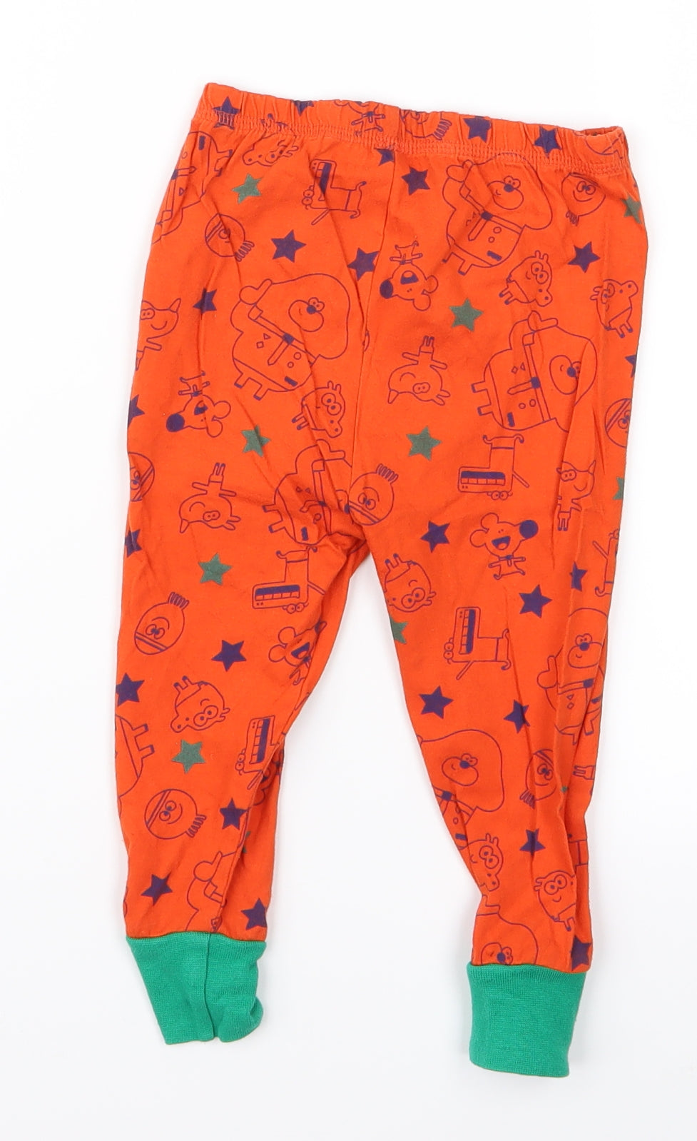 George Baby Orange   Sweatpants Trousers Size 12 Months  - dog