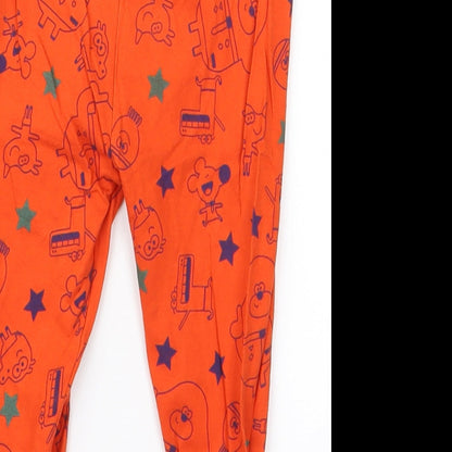 George Baby Orange   Sweatpants Trousers Size 12 Months  - dog