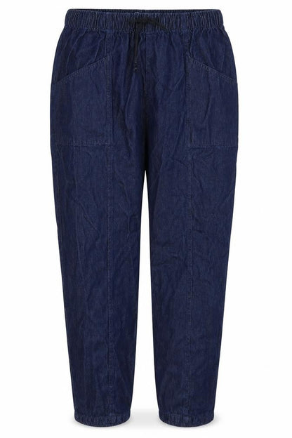 Being Casual Womens Blue   Jogger Trousers Size 32 L25 in