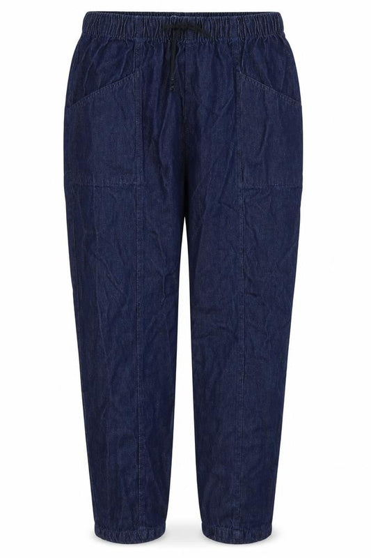 Womens UK Size 32 Being casual Regular Fit Jogger Blue Trousers