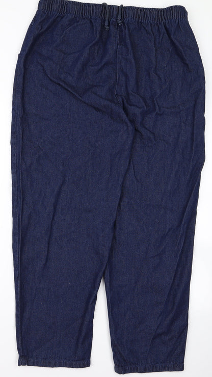 Being casual Womens Blue   Jogger Trousers Size 32 L25 in