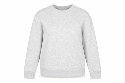 Front view of Atmosphere women’s grey jumper, size UK 12