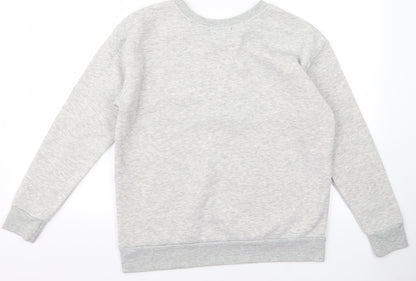 Back view of Atmosphere women’s grey jumper, size UK 12