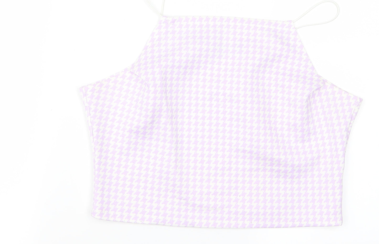 misguided Womens Purple   Cropped Tank Size 14