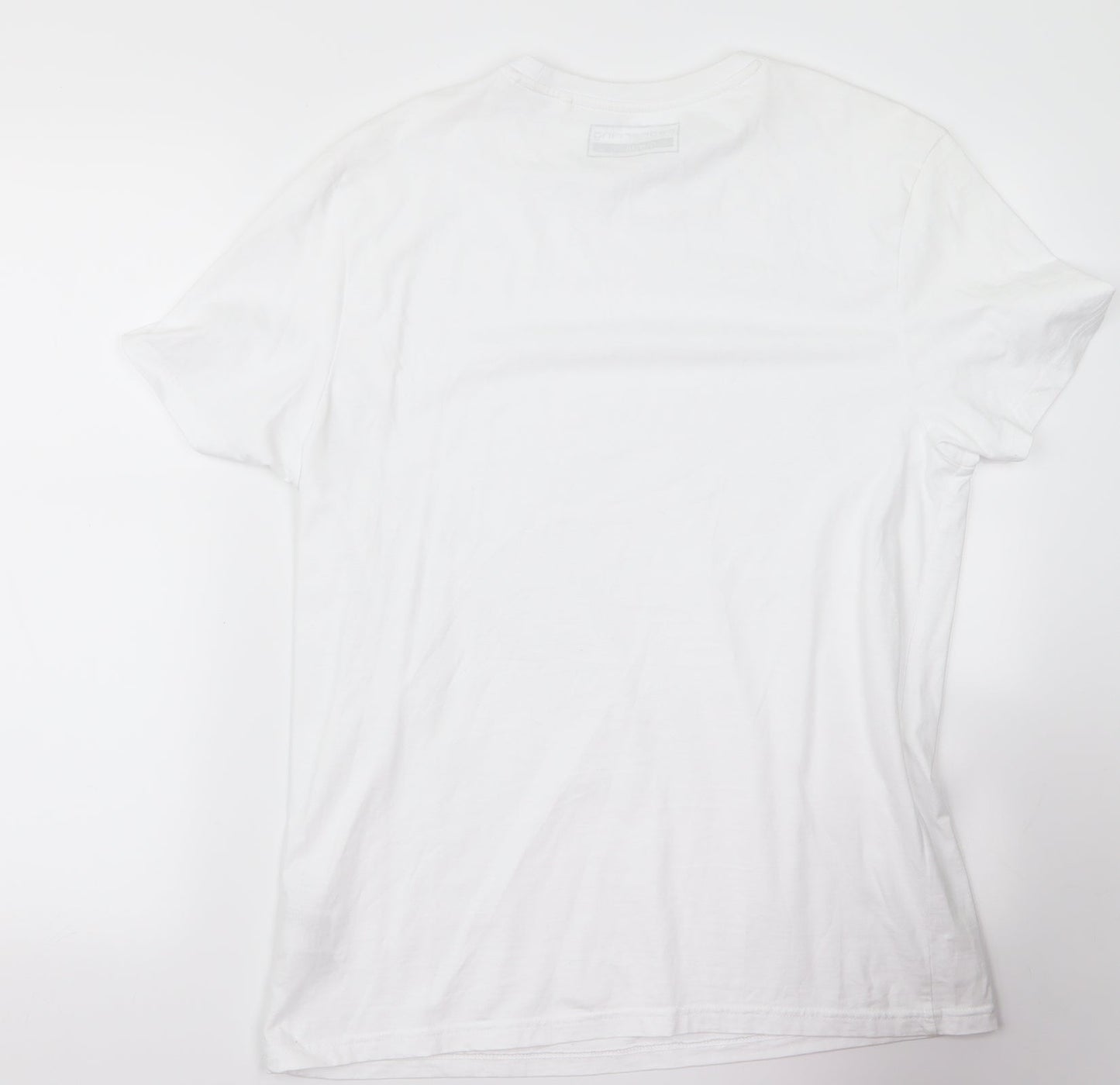 Womens UK Size M redherring White Basic T-Shirt