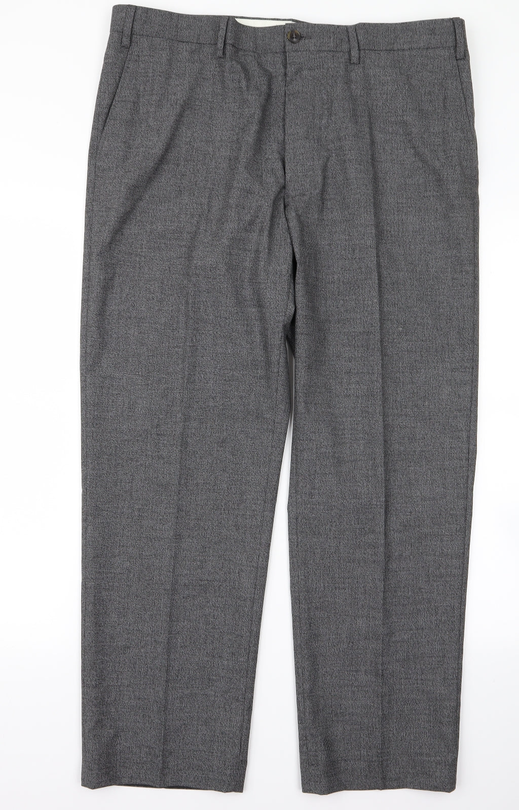 Womens UK Size 38 m&s Regular Fit  Grey Trousers