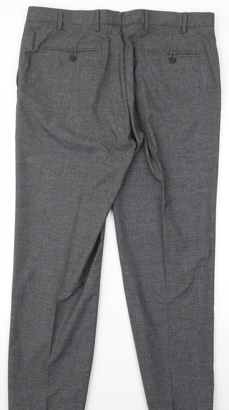 Womens UK Size 38 m&s Regular Fit  Grey Trousers