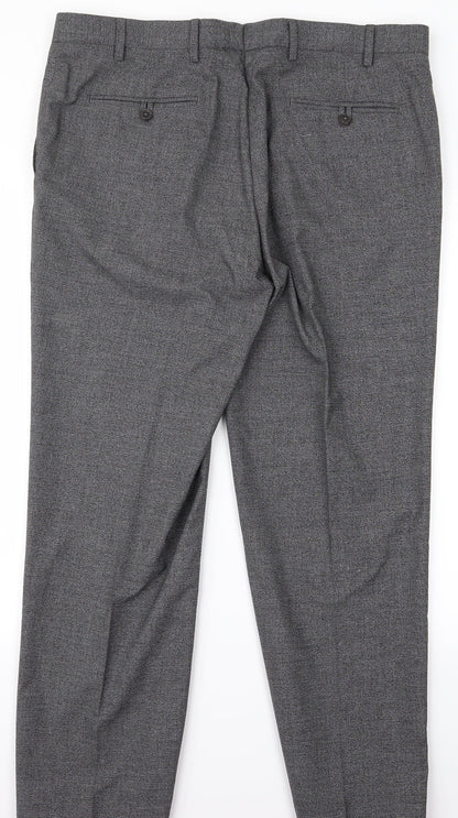 Womens UK Size 38 m&s Regular Fit  Grey Trousers
