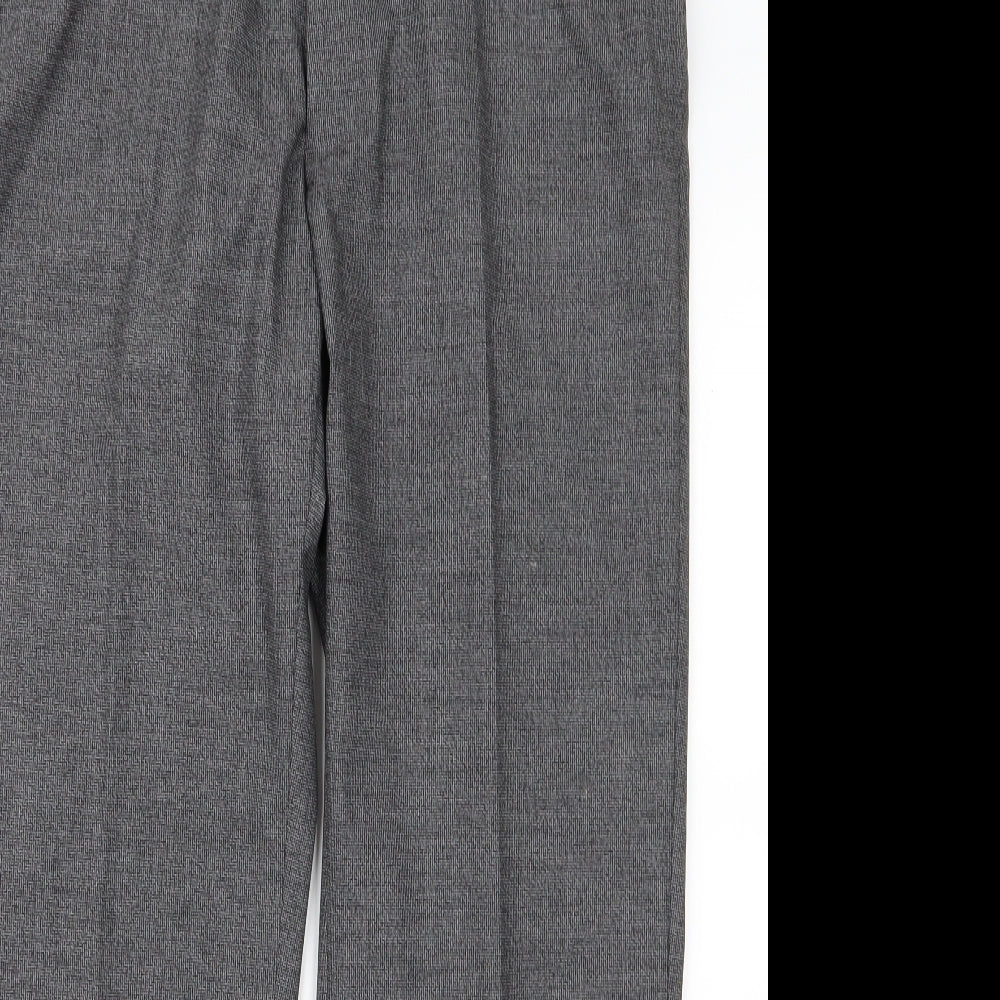 Womens UK Size 38 m&s Regular Fit  Grey Trousers