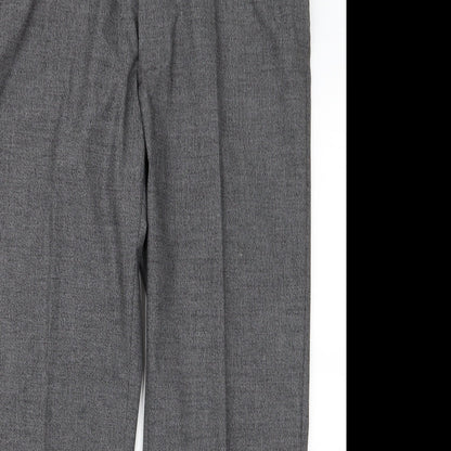 Womens UK Size 38 m&s Regular Fit  Grey Trousers