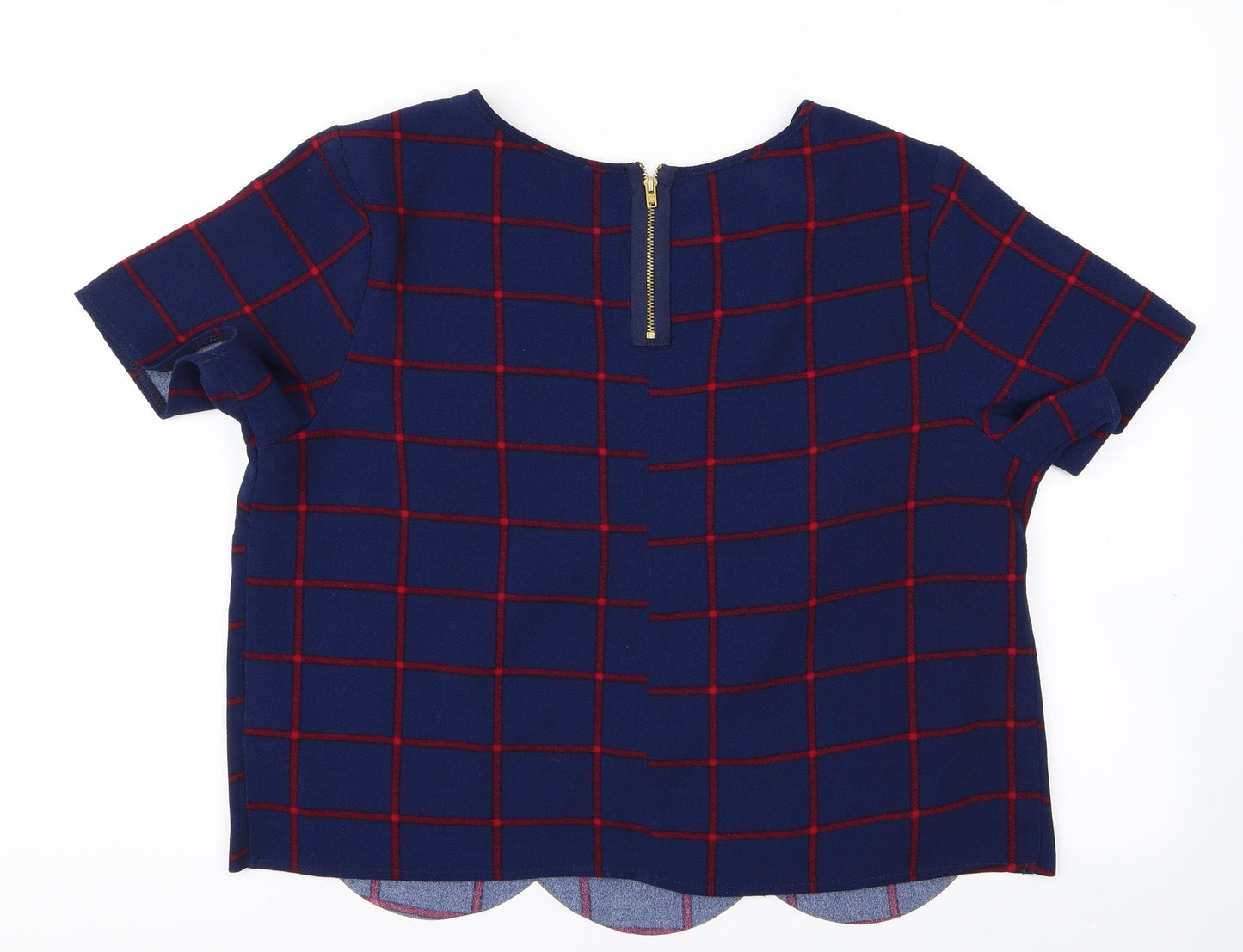 Womens UK Size 16 g21 Blue Basic Blouse