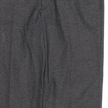 Burton Menswear Mens Grey   Trousers  Size 34 in L28 in