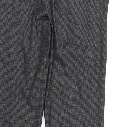 Burton Menswear Mens Grey   Trousers  Size 34 in L28 in