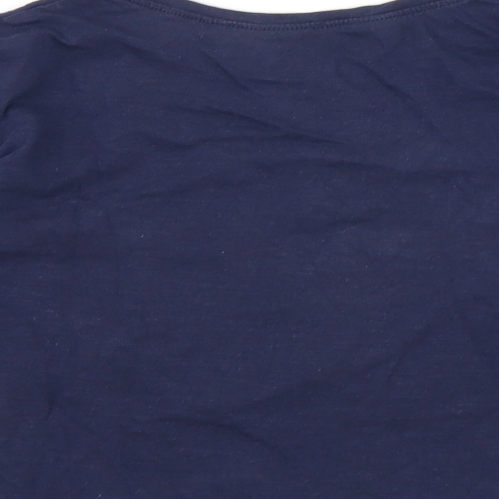 NEXT Girls Blue   Basic T-Shirt Size 2-3 Years  - Stay Magical
