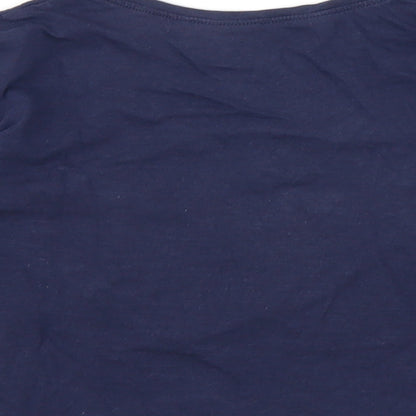 NEXT Girls Blue   Basic T-Shirt Size 2-3 Years  - Stay Magical
