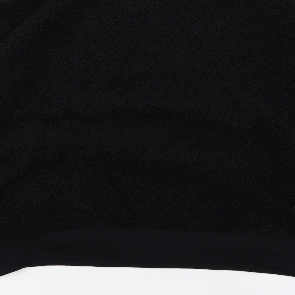 Mango Womens Black   Henley Jumper Size S