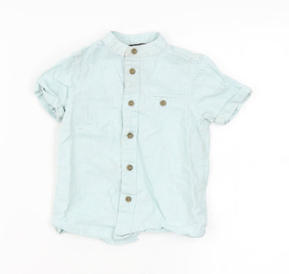Primark Girls Blue   Basic Button-Up Size 18-24 Months