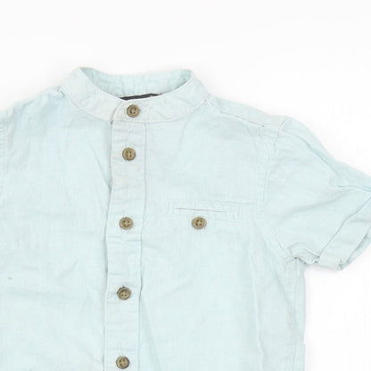 Primark Girls Blue   Basic Button-Up Size 18-24 Months