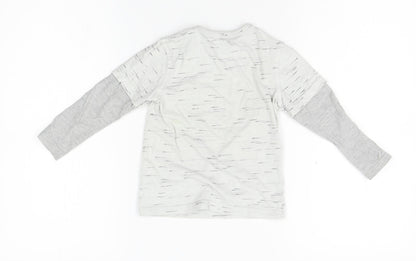 George Boys Grey   Basic T-Shirt Size 2-3 Years