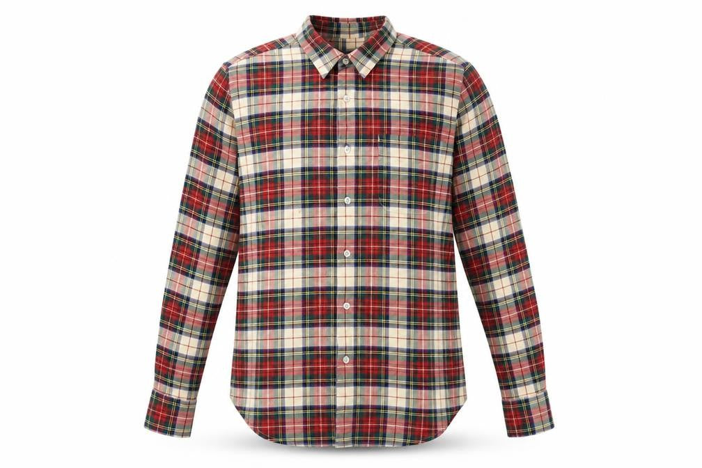 Mens UK Size M Topman Red  Button-Up Long Sleeve Casual Shirt