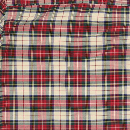 Mens UK Size M Topman Red  Button-Up Long Sleeve Casual Shirt