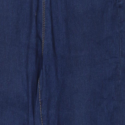 Denim & Co. Womens Blue  Denim Skinny Jeans Size 12 L26 in