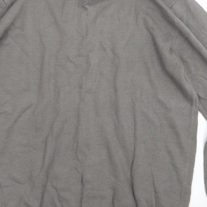 Jacamo Mens Brown  Knit Pullover Jumper Size L