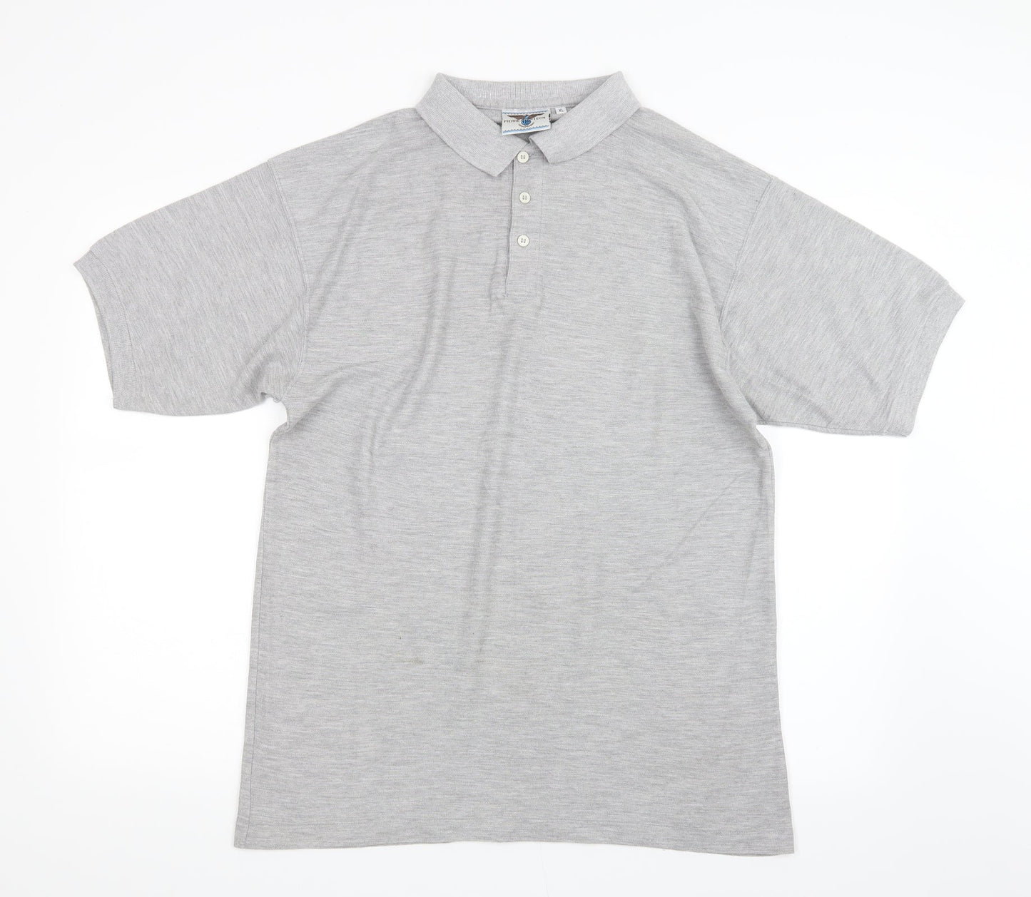 Pierre Leon Mens Grey    Polo Size XL