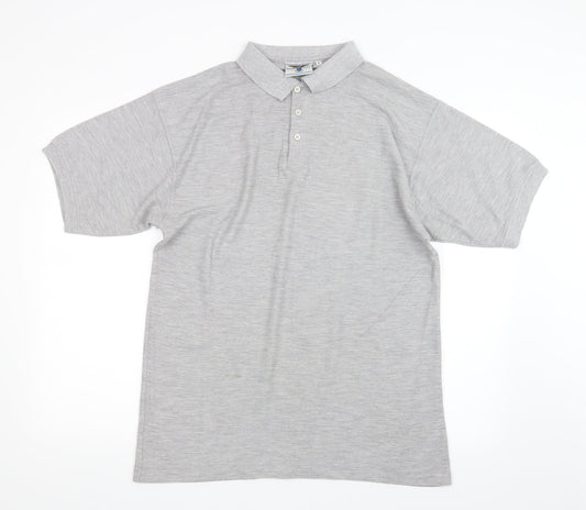 Pierre Leon Mens Grey    Polo Size XL
