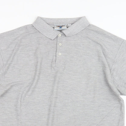 Pierre Leon Mens Grey    Polo Size XL
