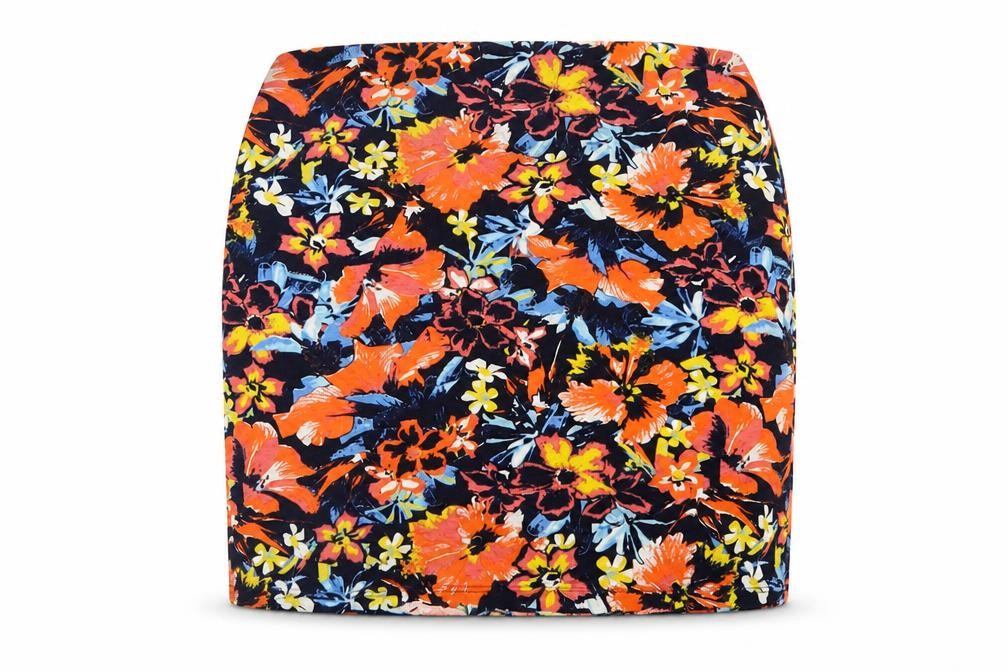 Atmosphere Womens Blue Floral  Straight & Pencil Skirt Size 10