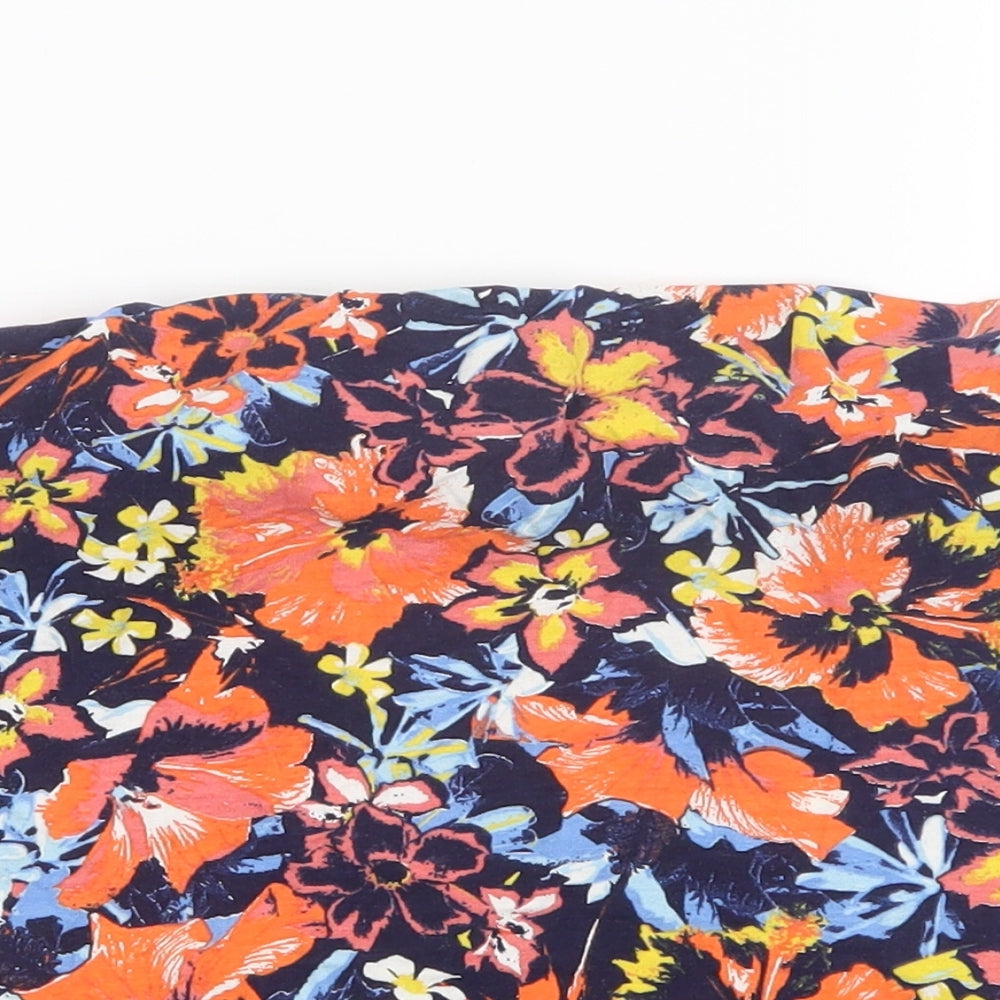 Atmosphere Womens Blue Floral  Straight & Pencil Skirt Size 10