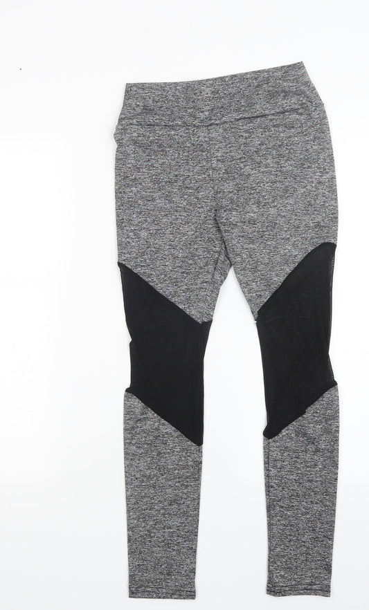 Preworn Womens Grey   Capri Leggings Size XL L25 in