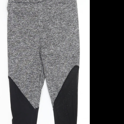 Preworn Womens Grey   Capri Leggings Size XL L25 in