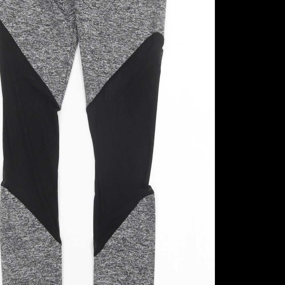 Preworn Womens Grey   Capri Leggings Size XL L25 in