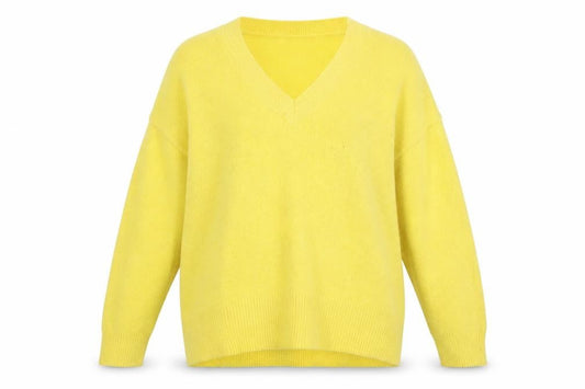 Primark Womens Yellow  Knit Pullover Jumper Size 10