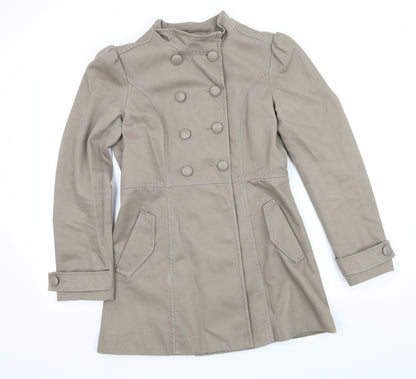 H&M Womens Grey   Gilet Coat Size 8