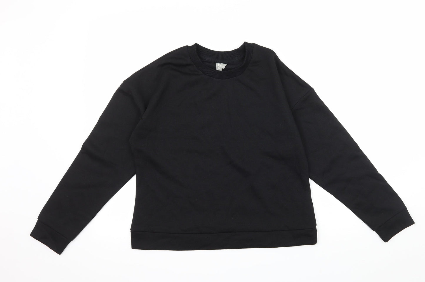 Womens UK Size 6 ASOS Black Pullover Sweatshirt