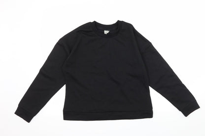 Womens UK Size 6 ASOS Black Pullover Sweatshirt