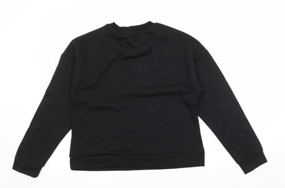 Womens UK Size 6 ASOS Black Pullover Sweatshirt