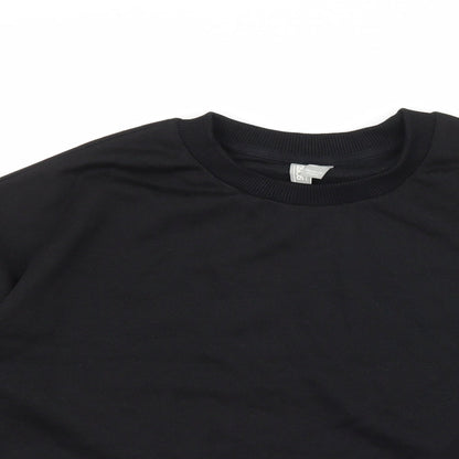 Womens UK Size 6 ASOS Black Pullover Sweatshirt