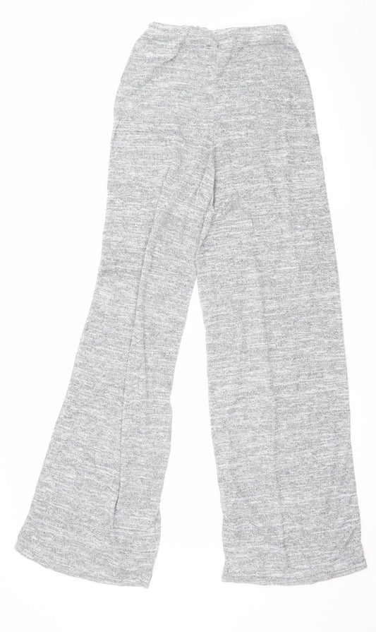 Womens UK Size 4 PRETTYLITTLETHING Regular Fit  Grey Trousers