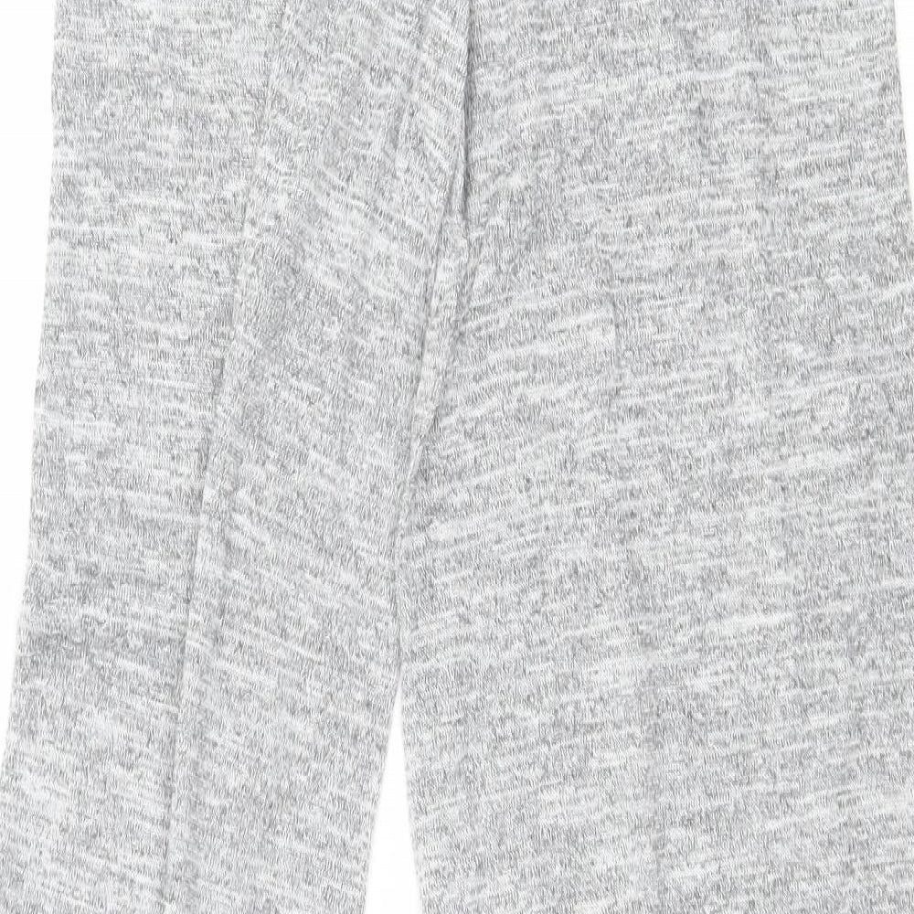 Womens UK Size 4 PRETTYLITTLETHING Regular Fit  Grey Trousers