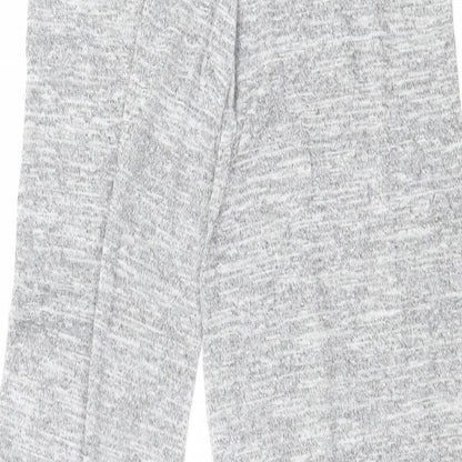 Womens UK Size 4 PRETTYLITTLETHING Regular Fit  Grey Trousers