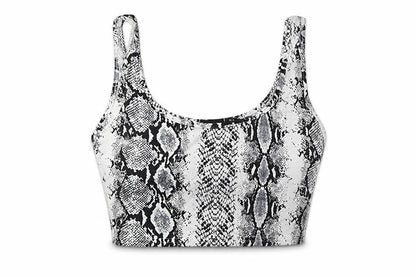 Womens UK Size 8 PRETTYLITTLETHING Grey Cropped Tank