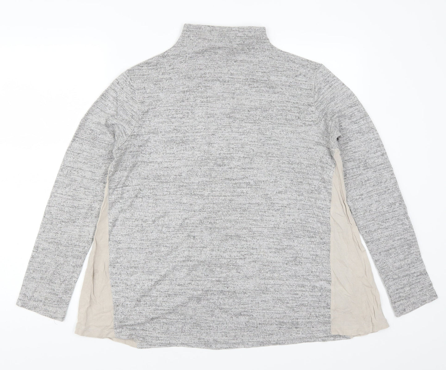 Womens UK Size 12 NEXT Grey Basic T-Shirt