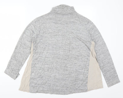 Womens UK Size 12 NEXT Grey Basic T-Shirt