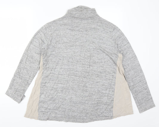 Womens UK Size 12 NEXT Grey Basic T-Shirt