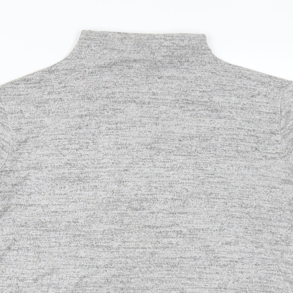 Womens UK Size 12 NEXT Grey Basic T-Shirt