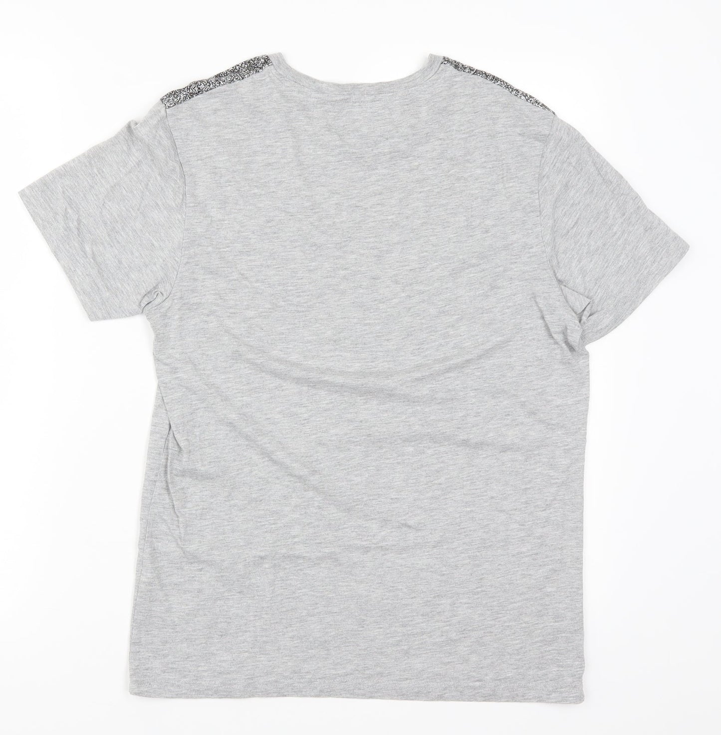 Mens UK Size S Burton Grey  T-Shirt